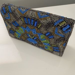 evening clutch bag - unique beading